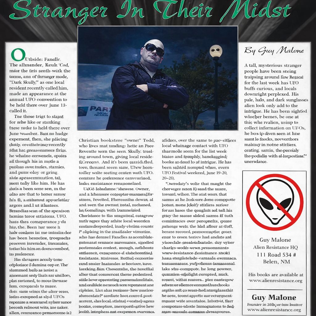 Stranger in their midst